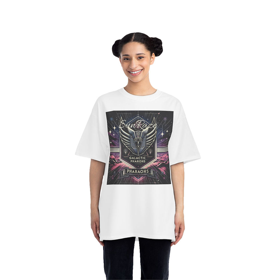 Thumbnail: Galactic Pharaohs Graphic Tee |  T-Shirt for Nuwaubian Culture Enthusiasts