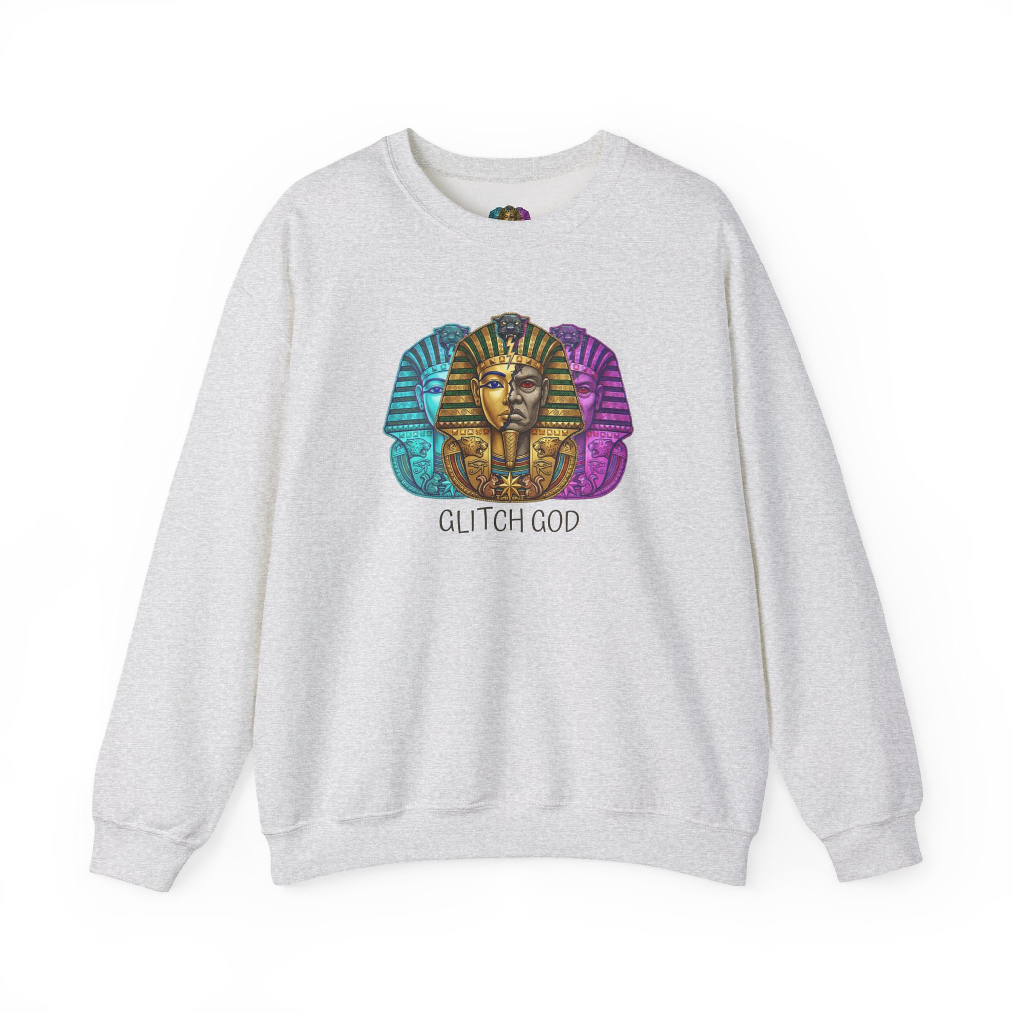 Pharaoh 'Glitch God' Crewneck Sweatshirt