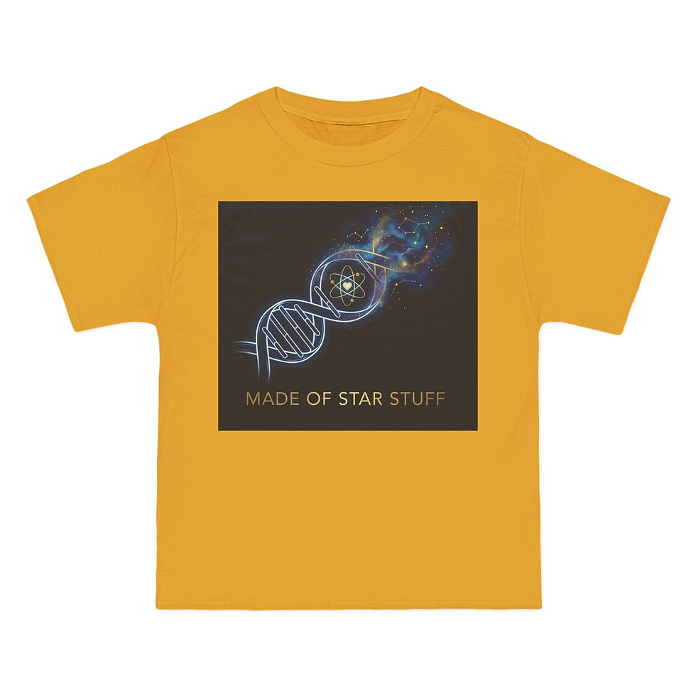 Thumbnail: Made of Star Stuff T-Shirt — Cosmic DNA Graphic Tee