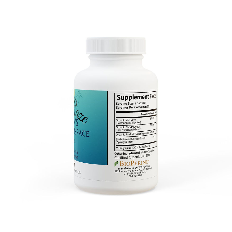 Thumbnail: SunRaze Sea Moss Supplement (60 Capsules)