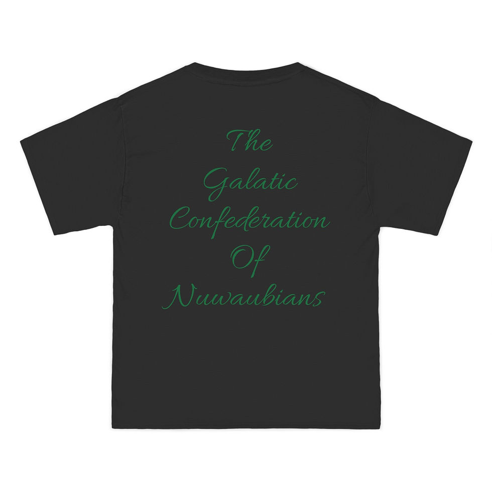 Thumbnail: Galactic Paraohs Short-Sleeve T-Shirt - Unique Graphic Tee for Nuwaupians