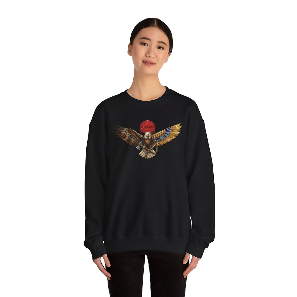 Miniature : Soulware Eagle Sunrise Crewneck Sweatshirt