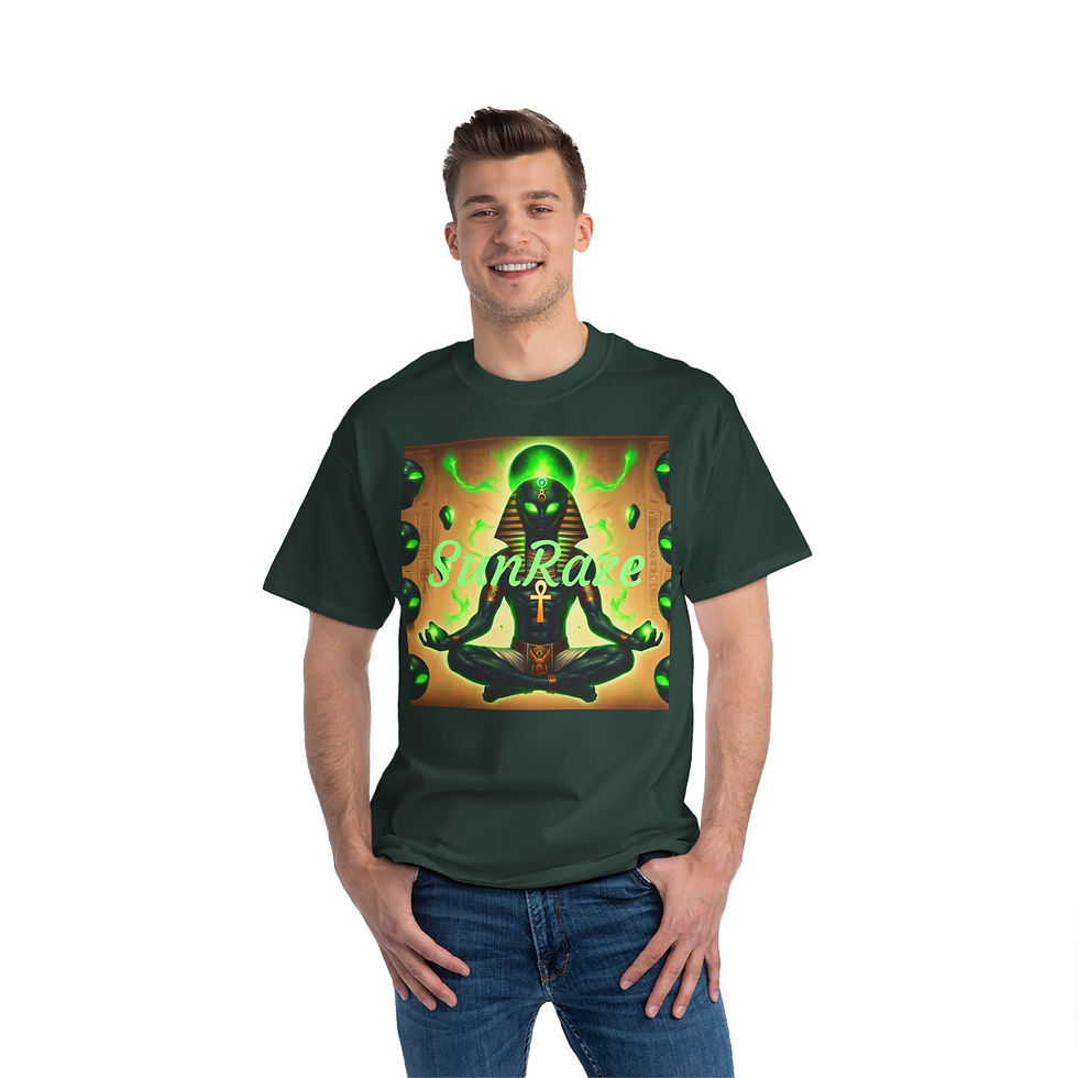 Thumbnail: Spiritual Energy T-Shirt with Ankh Design