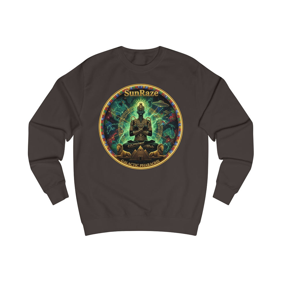 Thumbnail: Meditation Buddha Sweatshirt — SunRaze Spiritual Graphic Crewneck