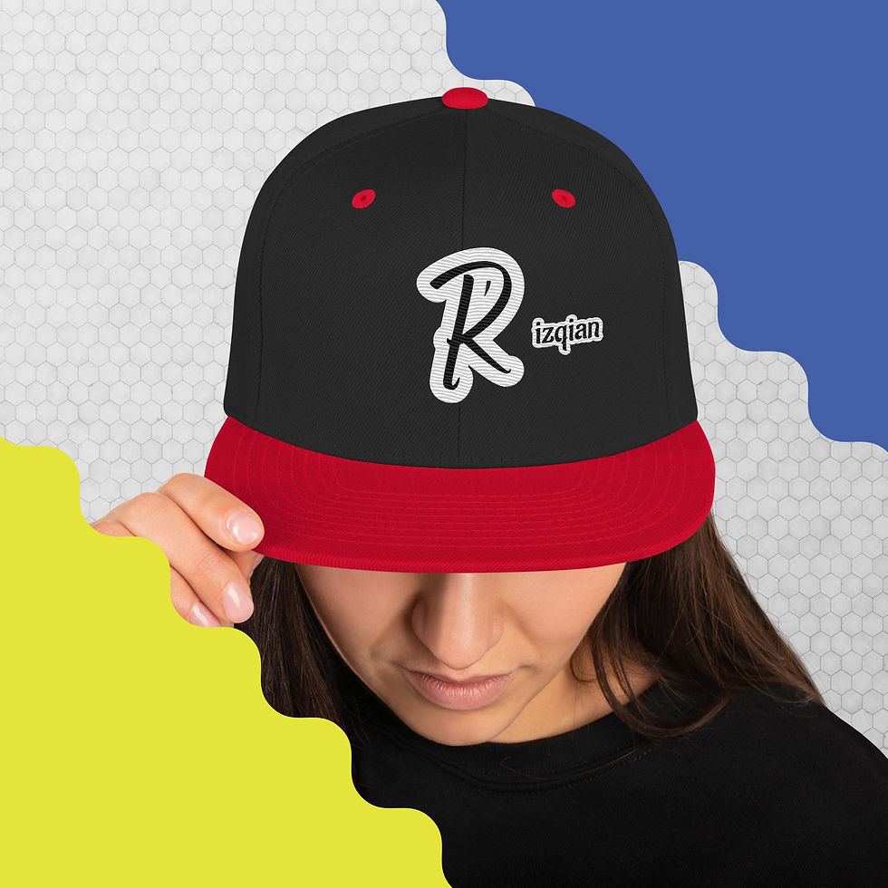 Thumbnail: SunRaze "Rizqian"Snapback Hat