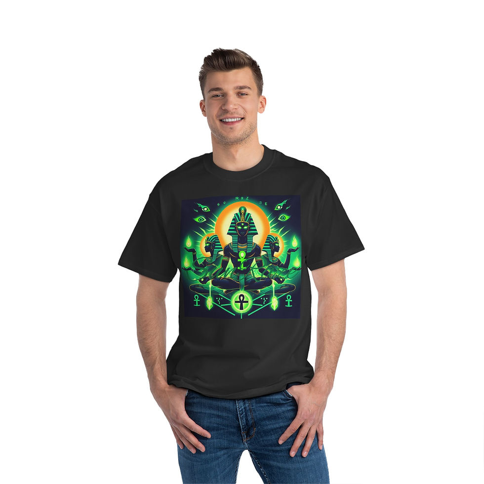 Thumbnail: Mystical Egyptian Graphic T-Shirt | Energy & Spirituality Design