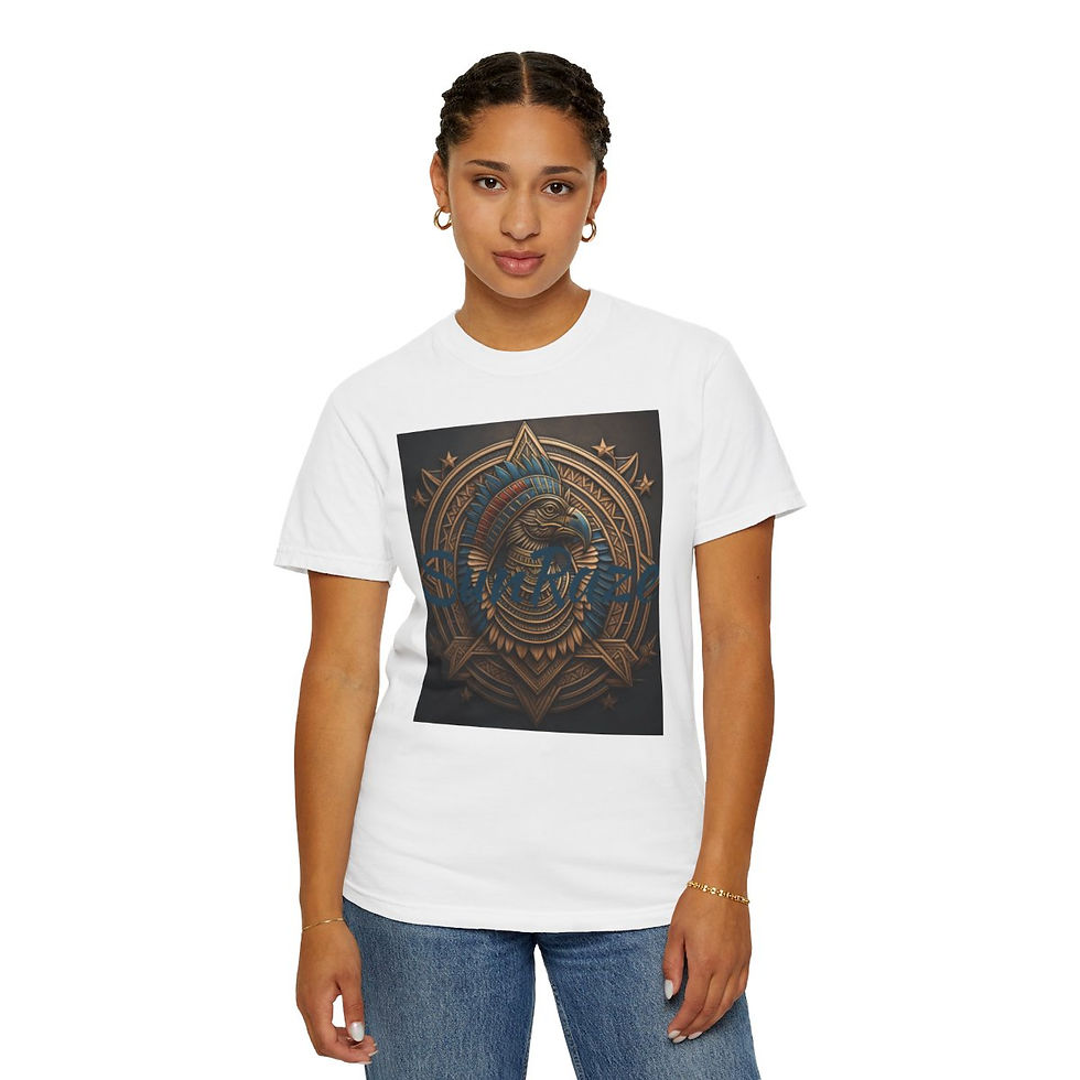Thumbnail: SunRaze Unisex Garment-Dyed T-shirt