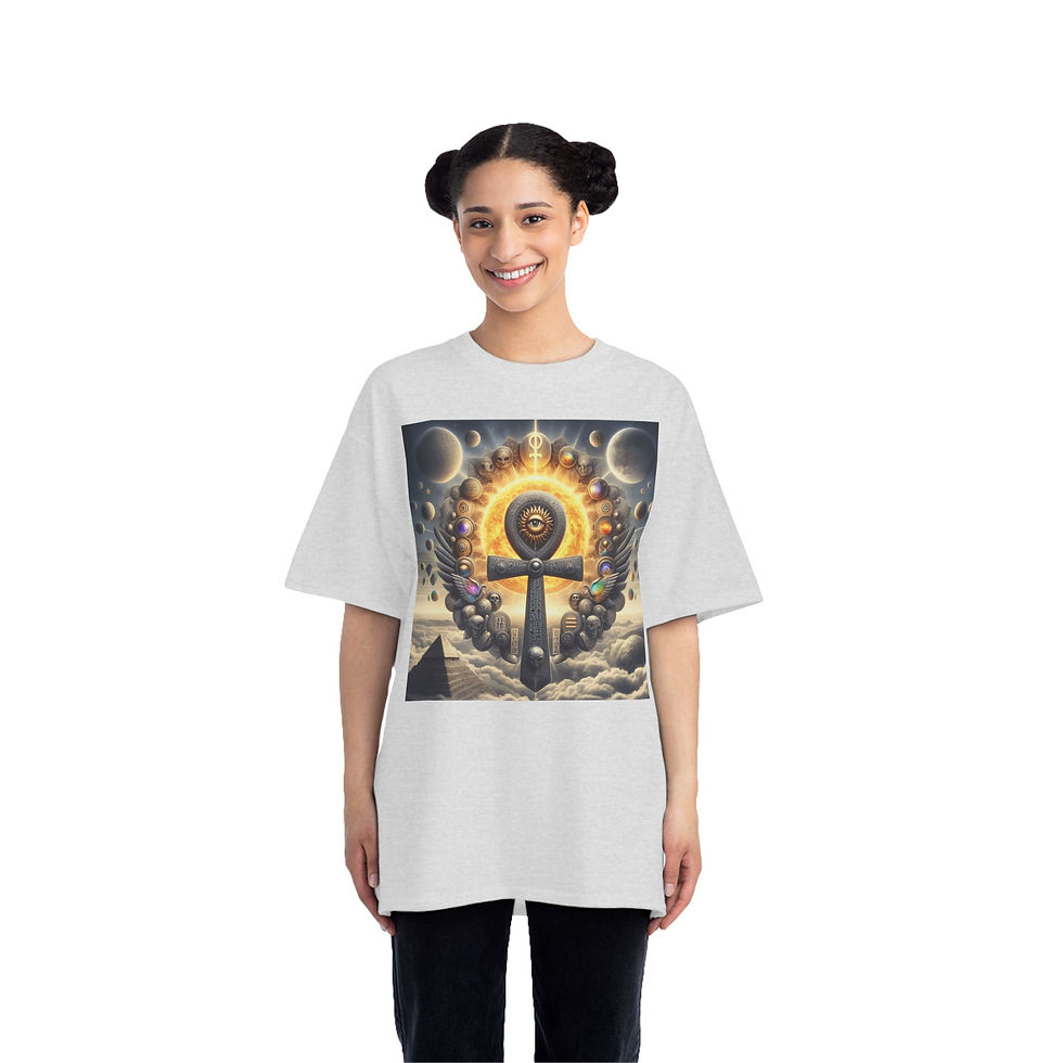 Thumbnail: Mystical Universe Graphic Tee - SunRaze Design