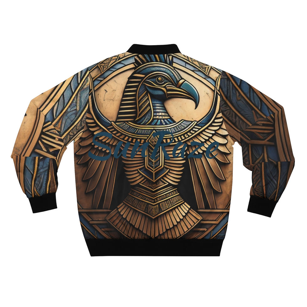 Thumbnail: SunRaze Men's Bomber Jacket 