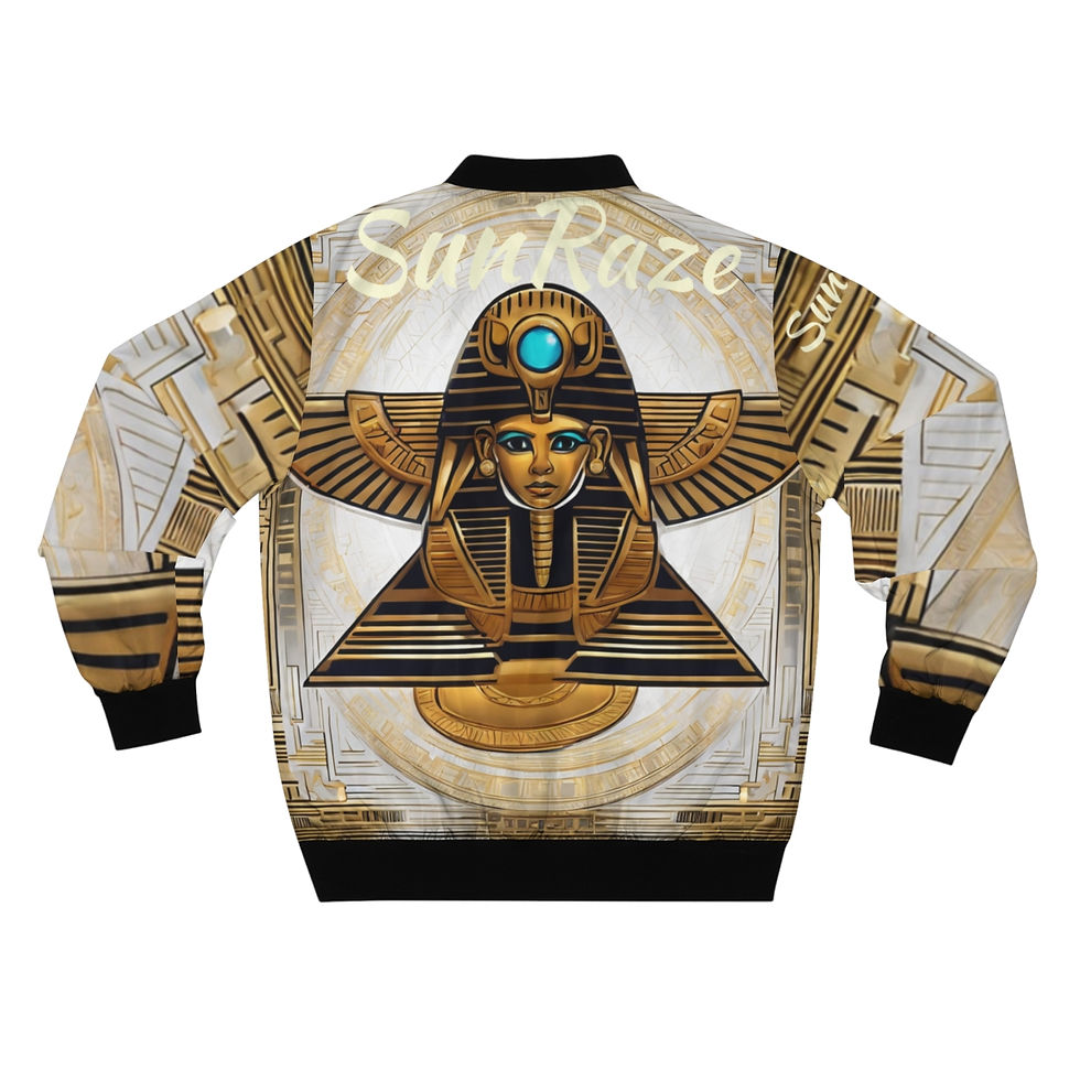 Thumbnail: SunRaze Men's Bomber Jacket 