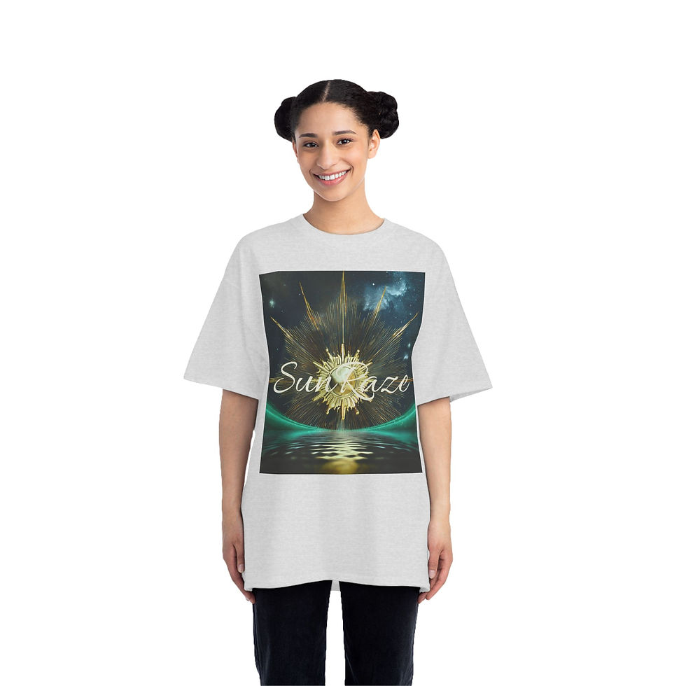 Thumbnail: SunRaze Inspirational Tee - Short-Sleeve T-Shirt for Spiritual Souls