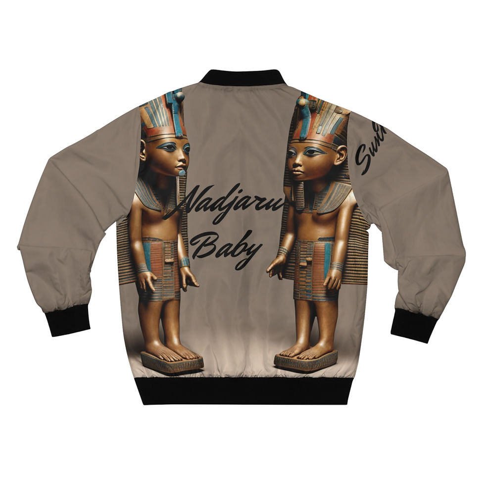 Thumbnail: SunRaze "Nadjaru Baby"Men's Bomber Jacket 