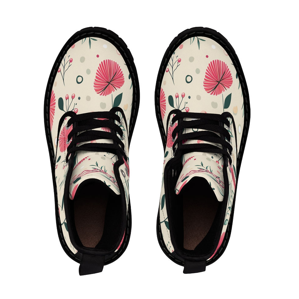 Thumbnail: SunRaze Women's Canvas Boots