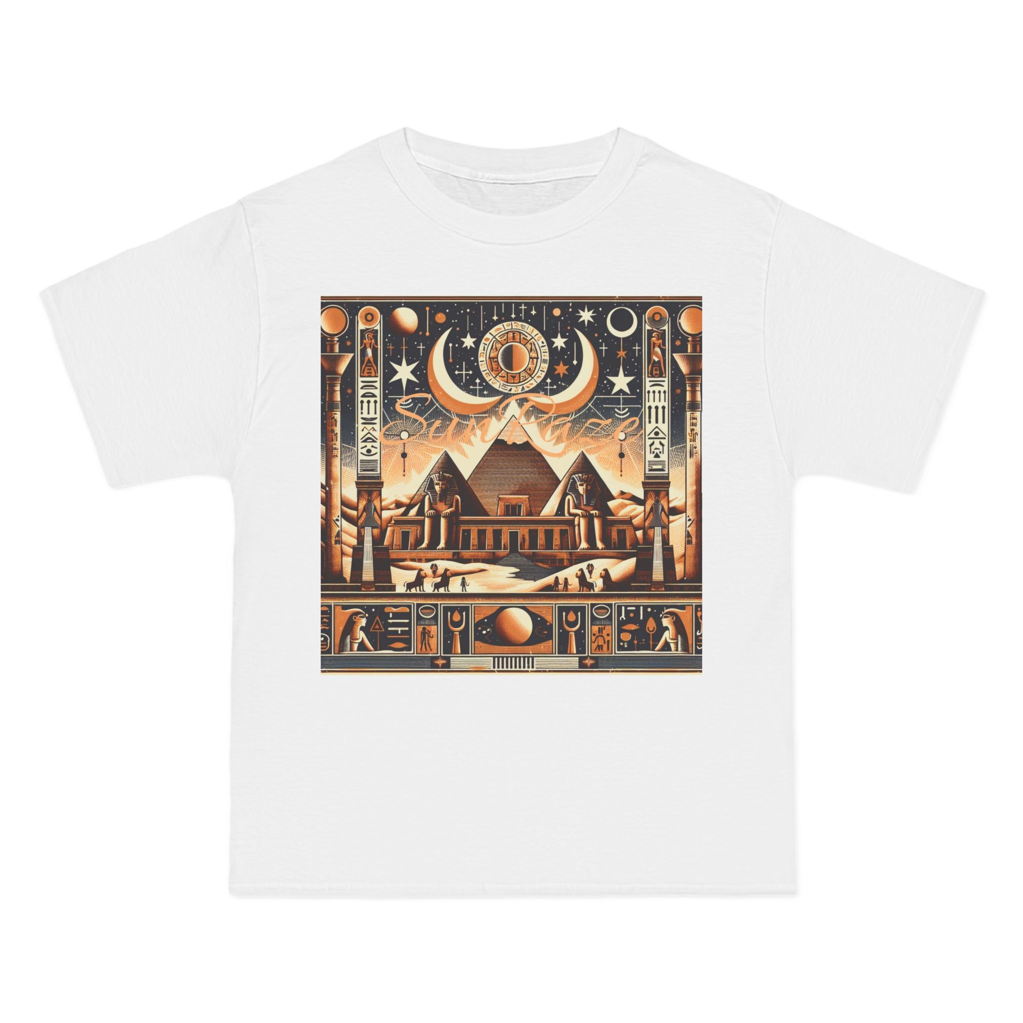 Pyramid Legacy Graphic T-Shirt - Heart of A Warrior Design