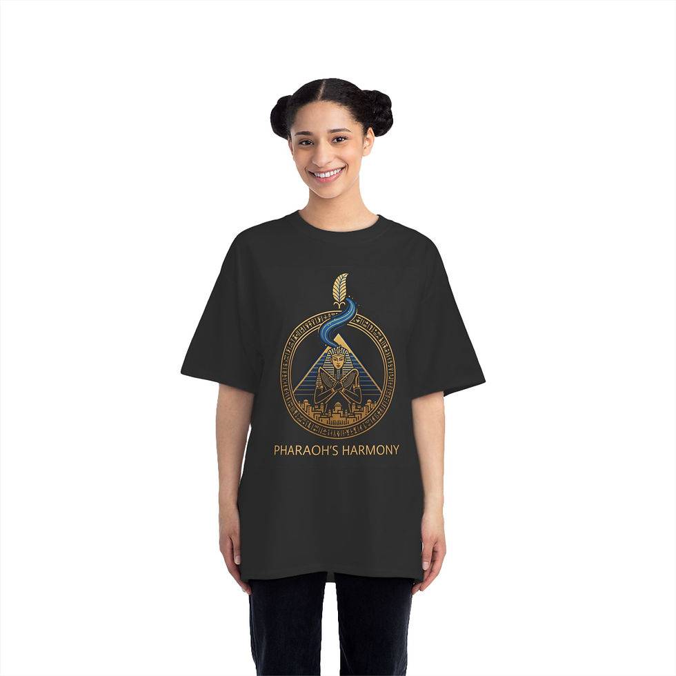 Thumbnail: Pharaoh's Harmony T-Shirt for Creative Souls, Vintage Graphic Tee