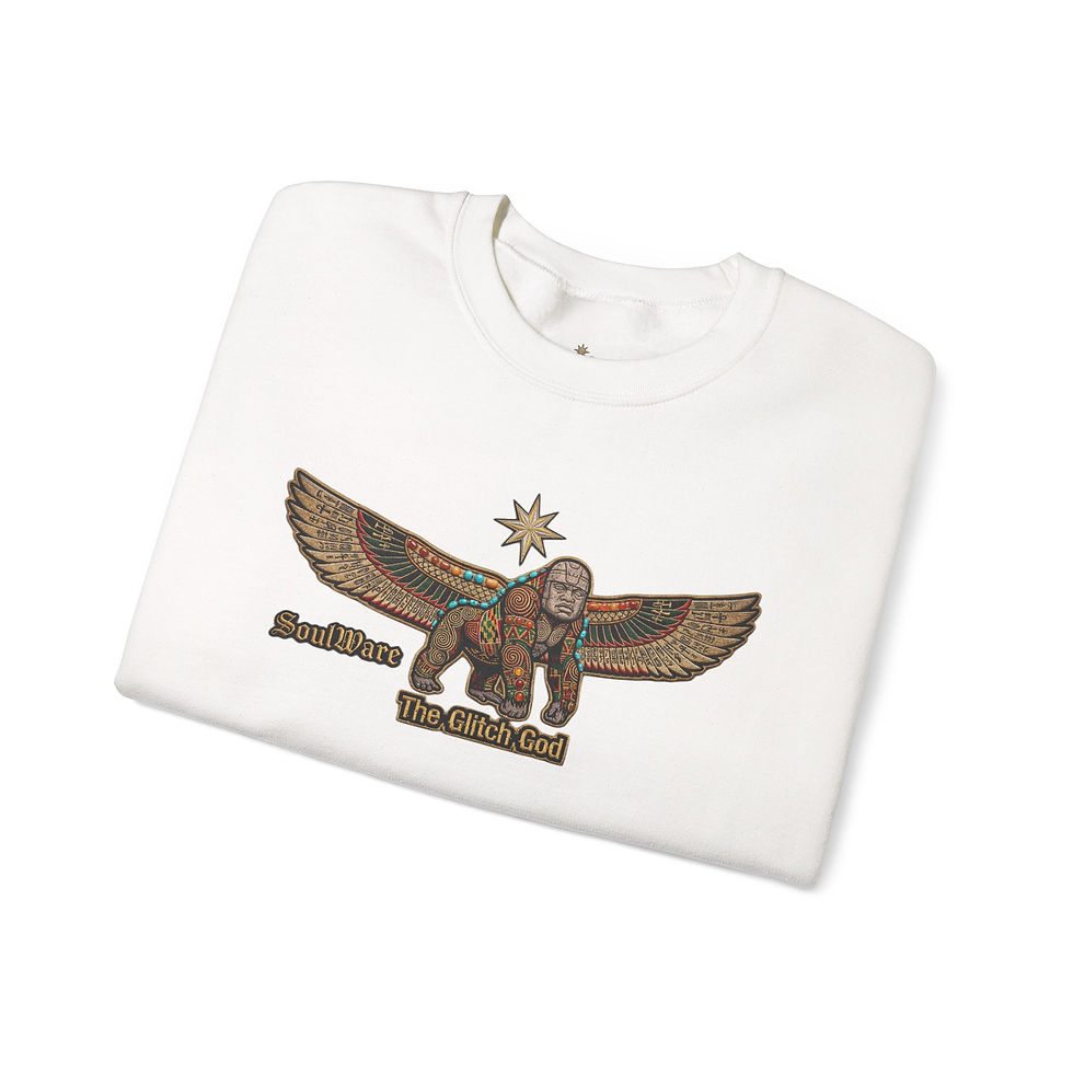 縮圖：Native-Inspired Thunderbird Crewneck Sweatshirt – 'South Reno Tribal' Graphic