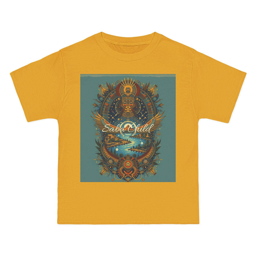 Thumbnail: Bohemian Graphic Tee - "Saba Guild" and "SunRaze" Designs