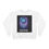 Thumbnail: Soulware 'The Glitch God' Crewneck Sweatshirt — Neon Eye Dreamcatcher Graphic