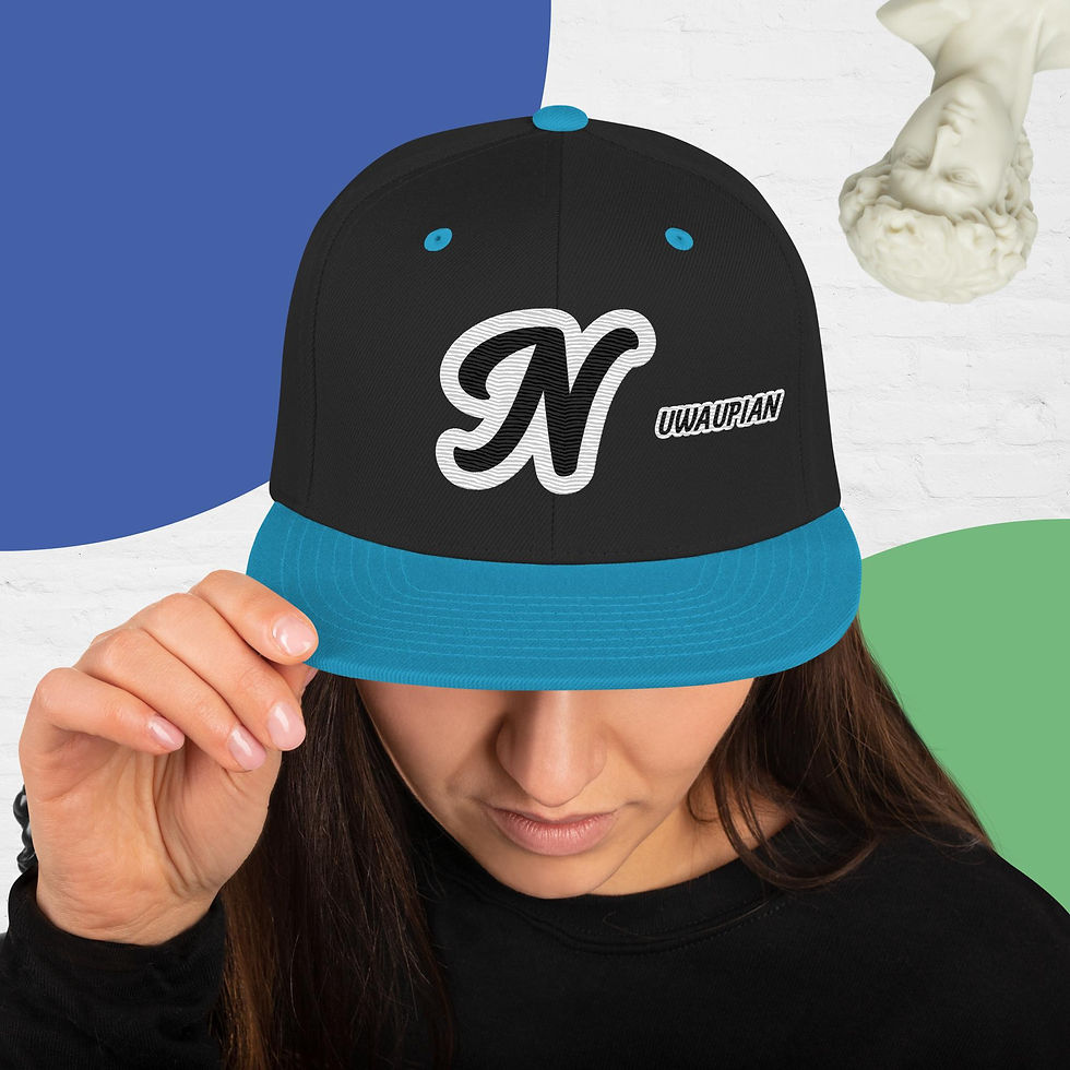 Thumbnail: SunRazeb"Nuwaupian"Snapback Hat copy