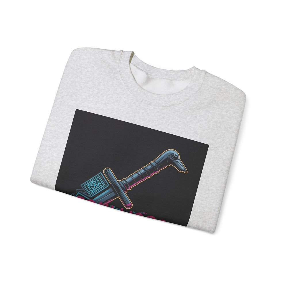 Thumbnail: Soulware Retro Tech Crewneck Sweatshirt