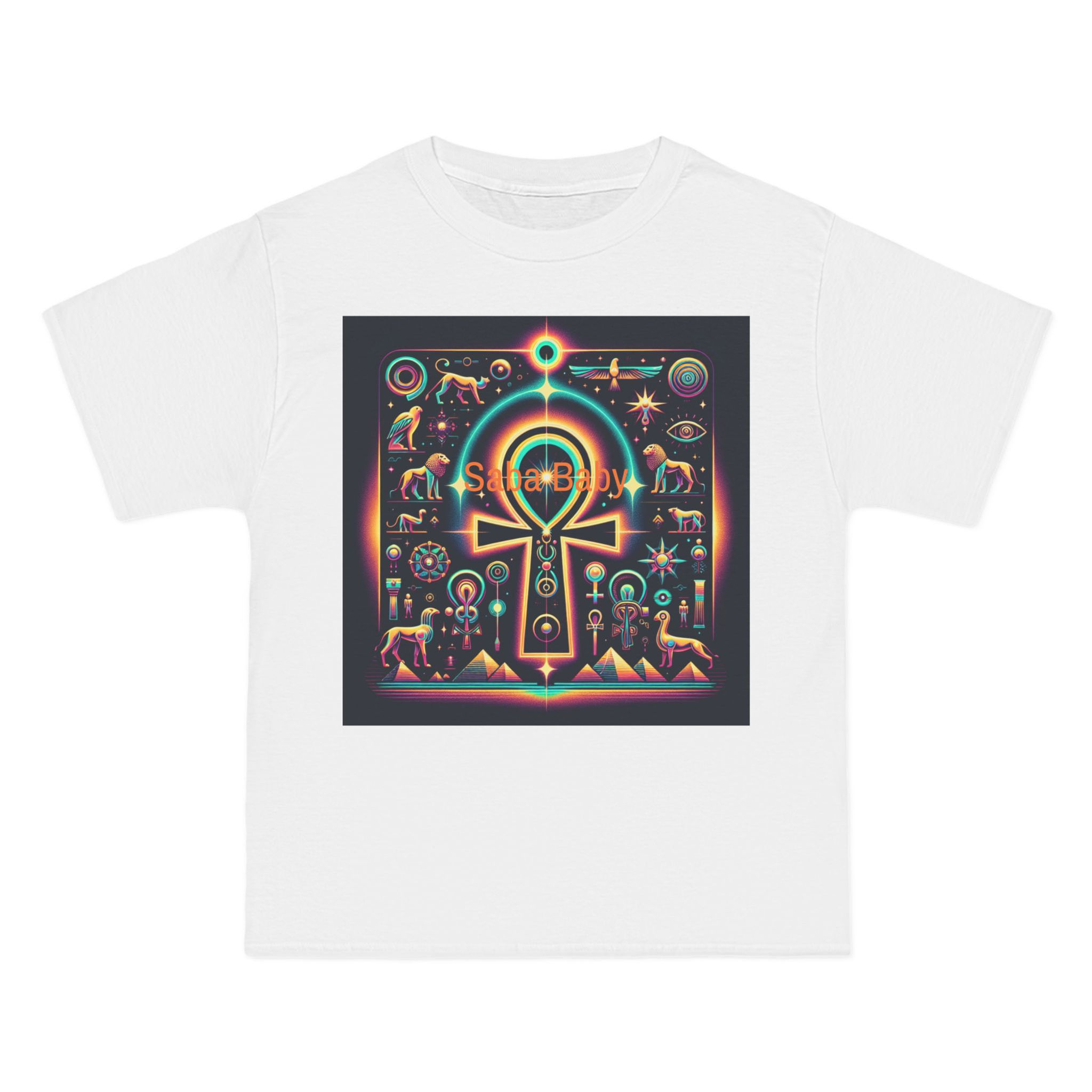 Vibrant Graphic Tee - 'SunRaze' Design for Astrology Lovers
