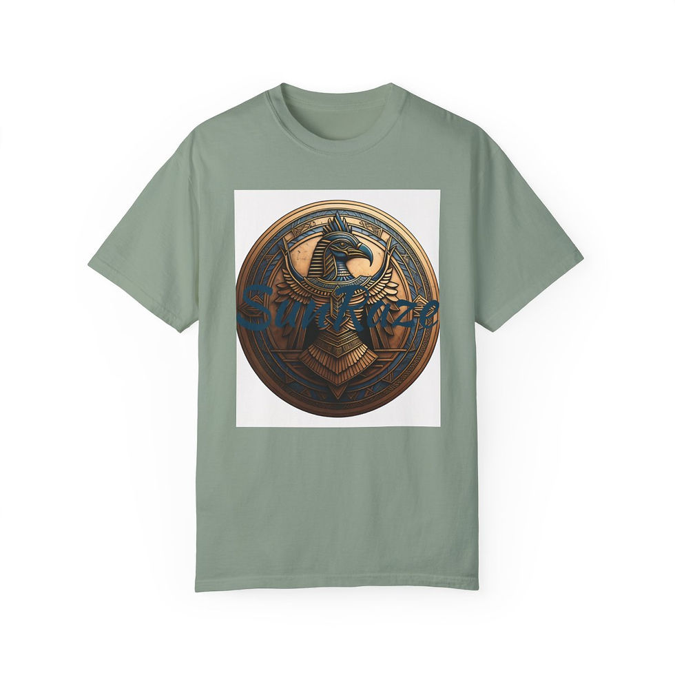 Thumbnail: SunRaze Unisex Garment-Dyed T-shirt