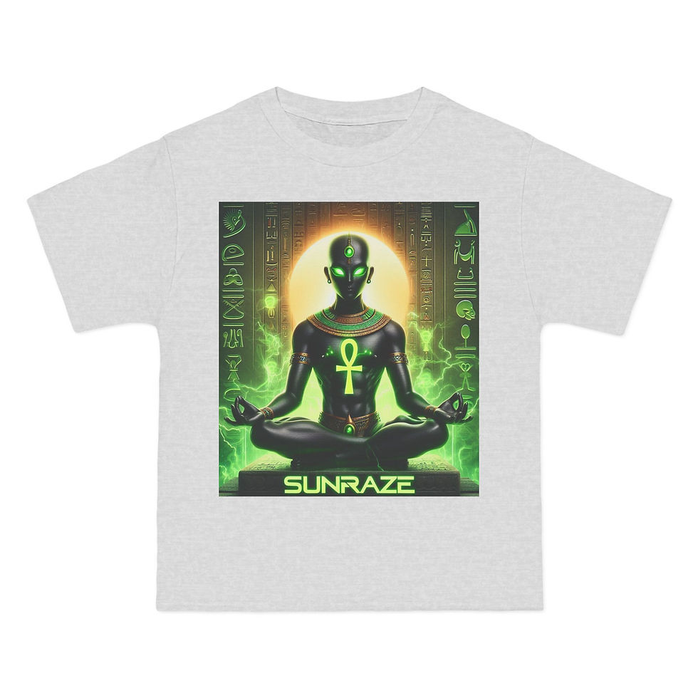 Thumbnail: Mystical Graphic T-Shirt - Sunraze & Cosmic Vibes