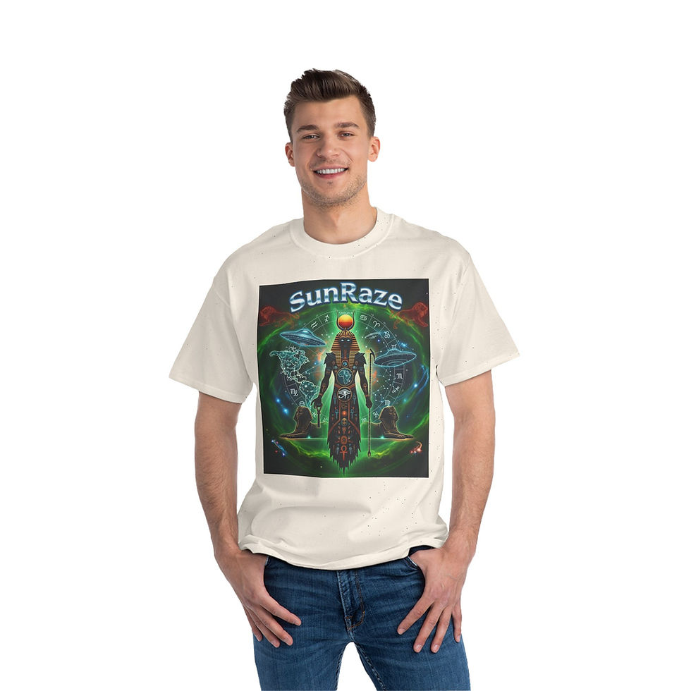 Thumbnail: Cosmic Graphic Tee, Unisex Space Shirt, Sci-Fi Tee, Festival Wear
