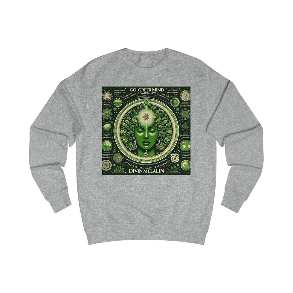 Thumbnail:  'God Creator and Divine Healer' Spiritual Graphic Pullover