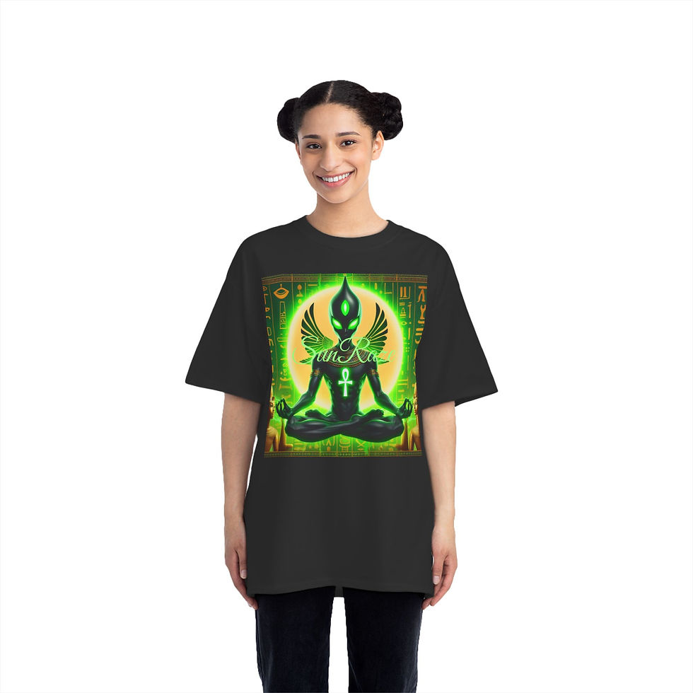 Thumbnail: Spiritual Vibes Graphic Tee - Ankh & Car Design