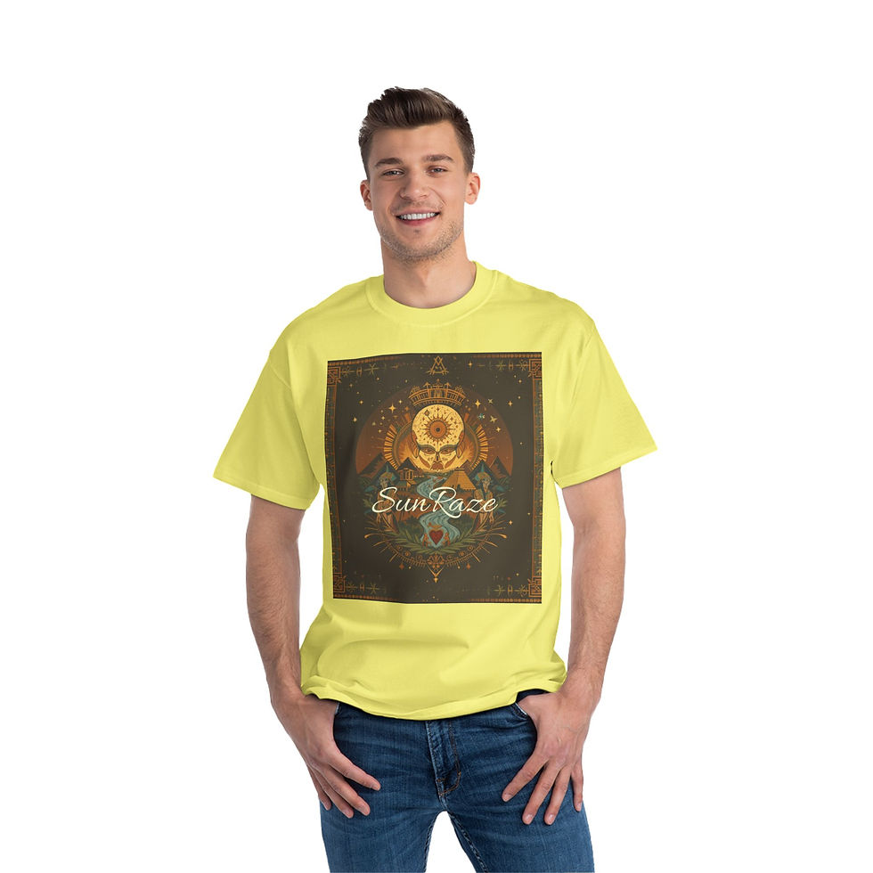 Thumbnail: Sun Raze Inspirational T-Shirt - Short-Sleeve Tee with Motivational Quotes