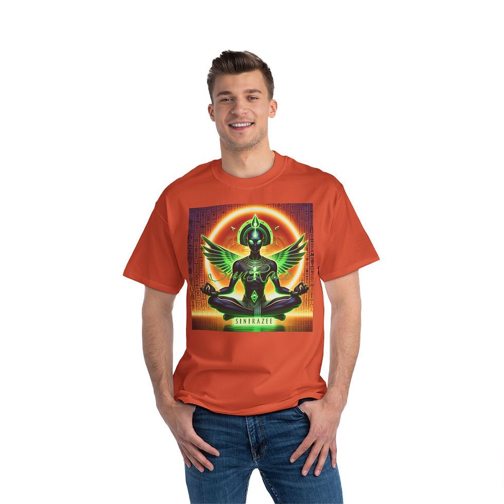 Thumbnail: Spiritual Vibe Short-Sleeve T-Shirt | Sinirazee & Nuwapu Design