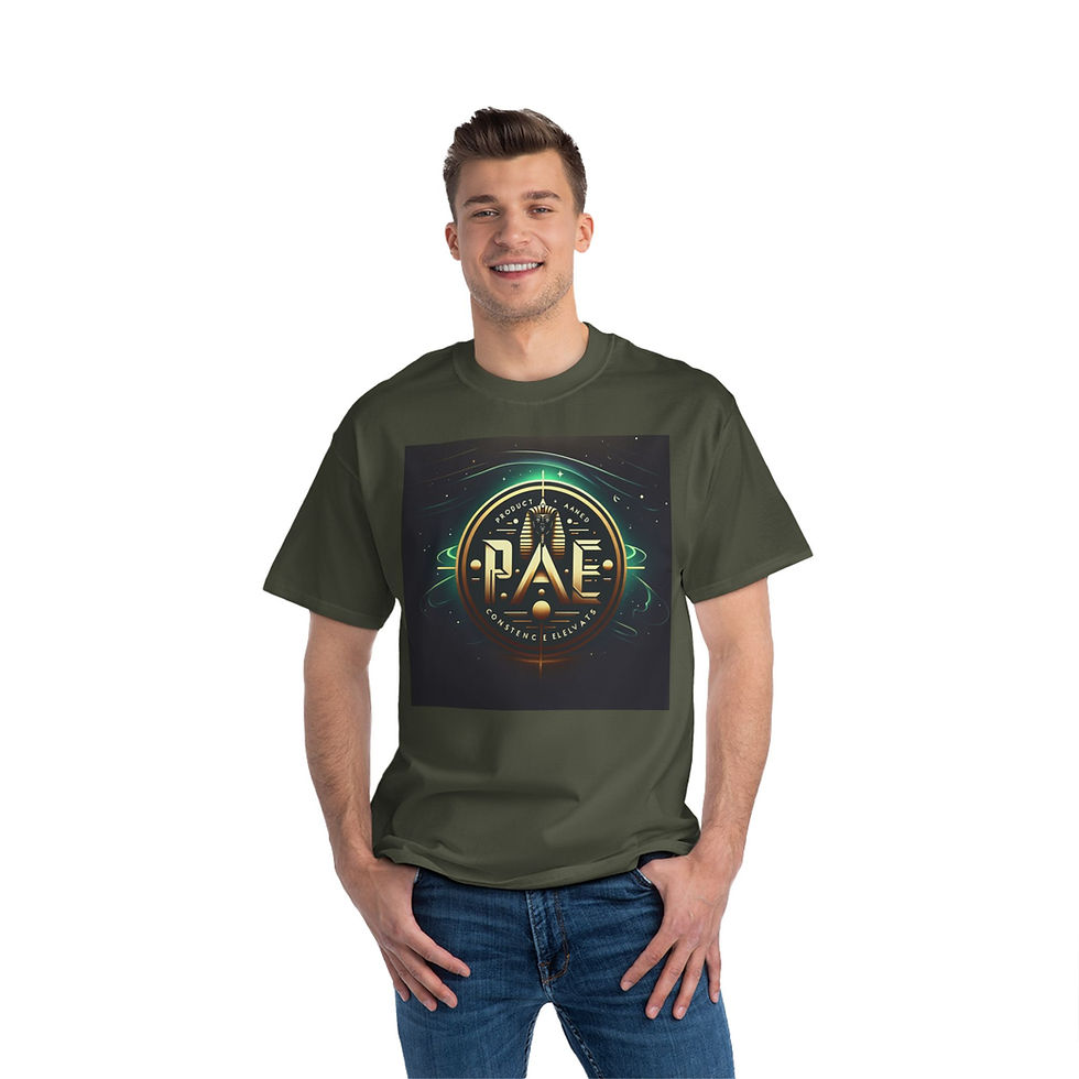 Thumbnail: Motivational Beefy-T® Short-Sleeve T-Shirt - Elevate Your Game