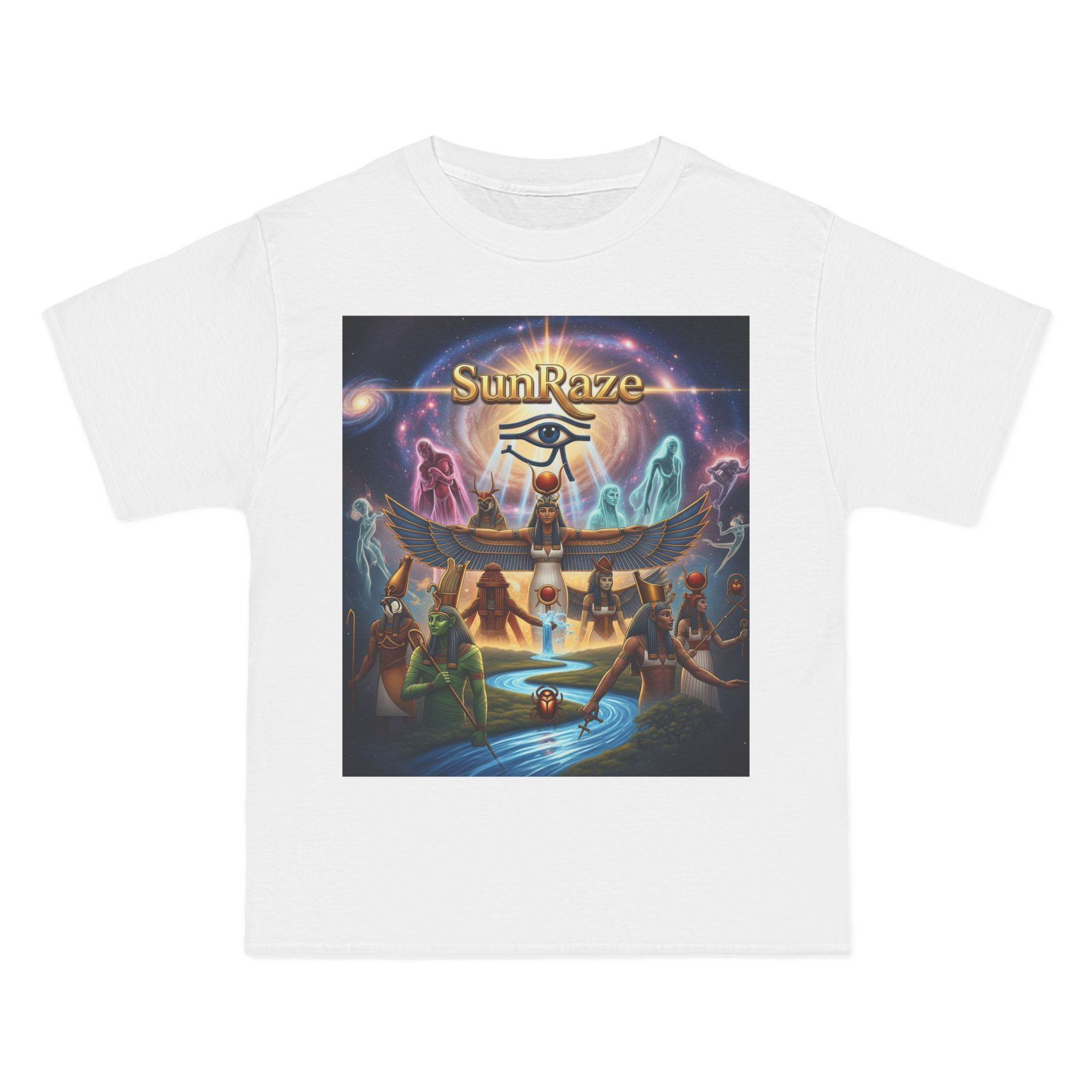 Mystical Short-Sleeve T-Shirt with SumiRaze Design