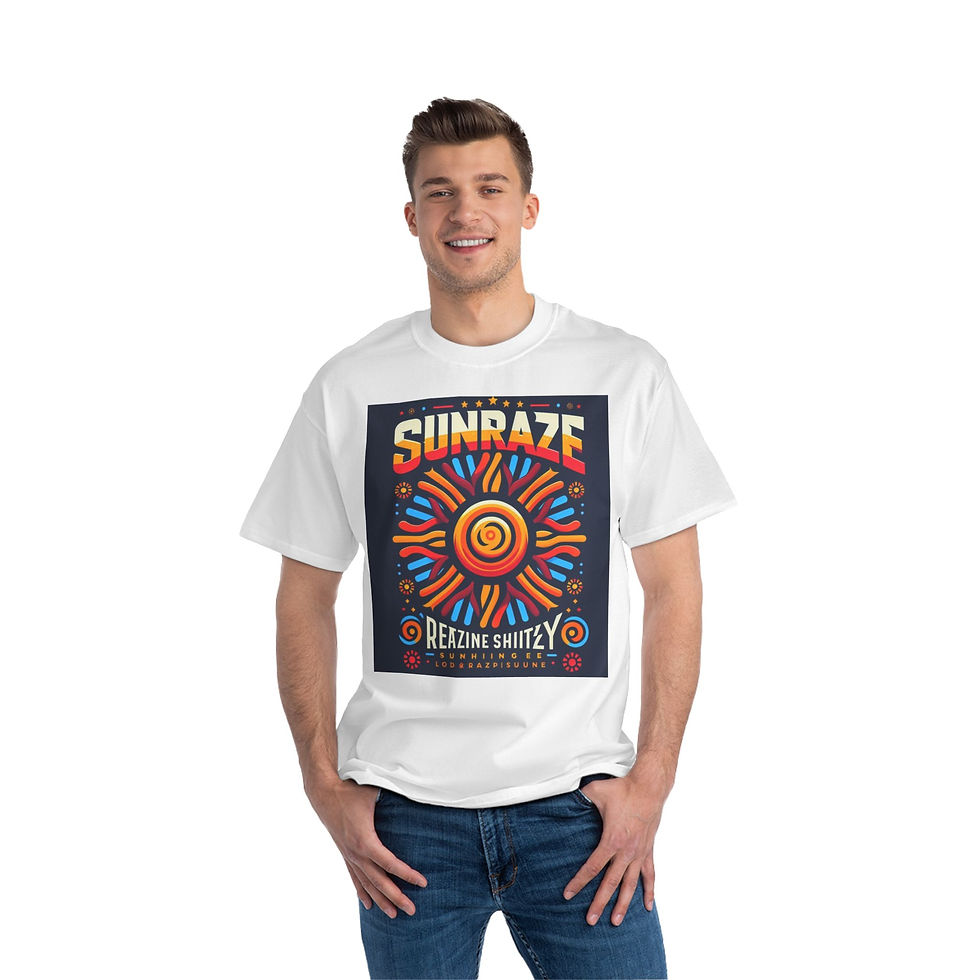 縮圖：Sunraze Motivational T-Shirt - Galaxy Bound Positivity Found