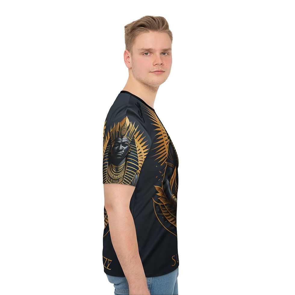 Thumbnail: SunRaze "GamaRaze"Men's Loose T-shirt 