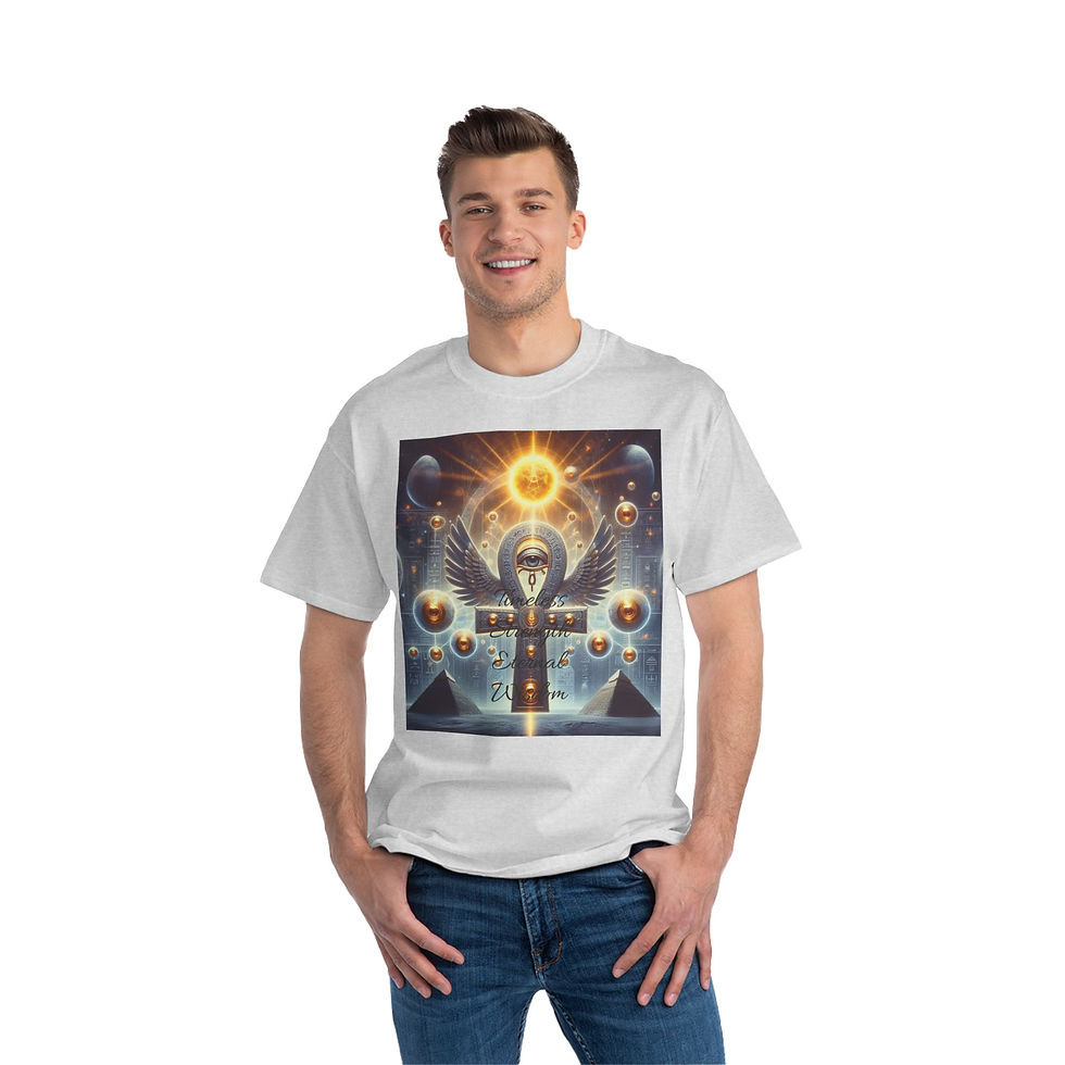 Thumbnail: Spiritual Awakening Tee - Empowering Artwork Short-Sleeve T-Shirt