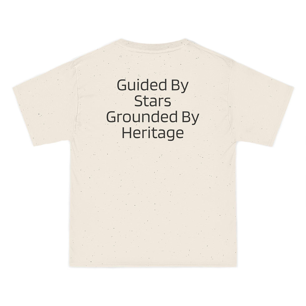 縮圖：Sunraze Graphic T-Shirt - Guided By Stars, Grounded By Heritage