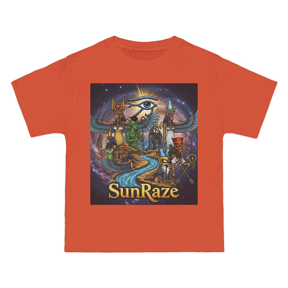 Thumbnail: Cosmic Sun Graphic Tee, Artistic Short-Sleeve T-Shirt, Trendy Astrology Shirt