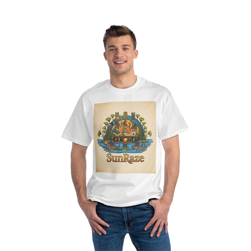 Thumbnail: T-Shirt SunRaze Hieroglyphics Connection Summer Vibes Tee