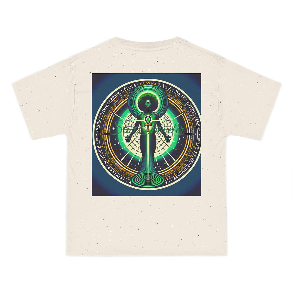 Thumbnail: Mystical Egyptian Graphic T-Shirt | Energy & Spirituality Design