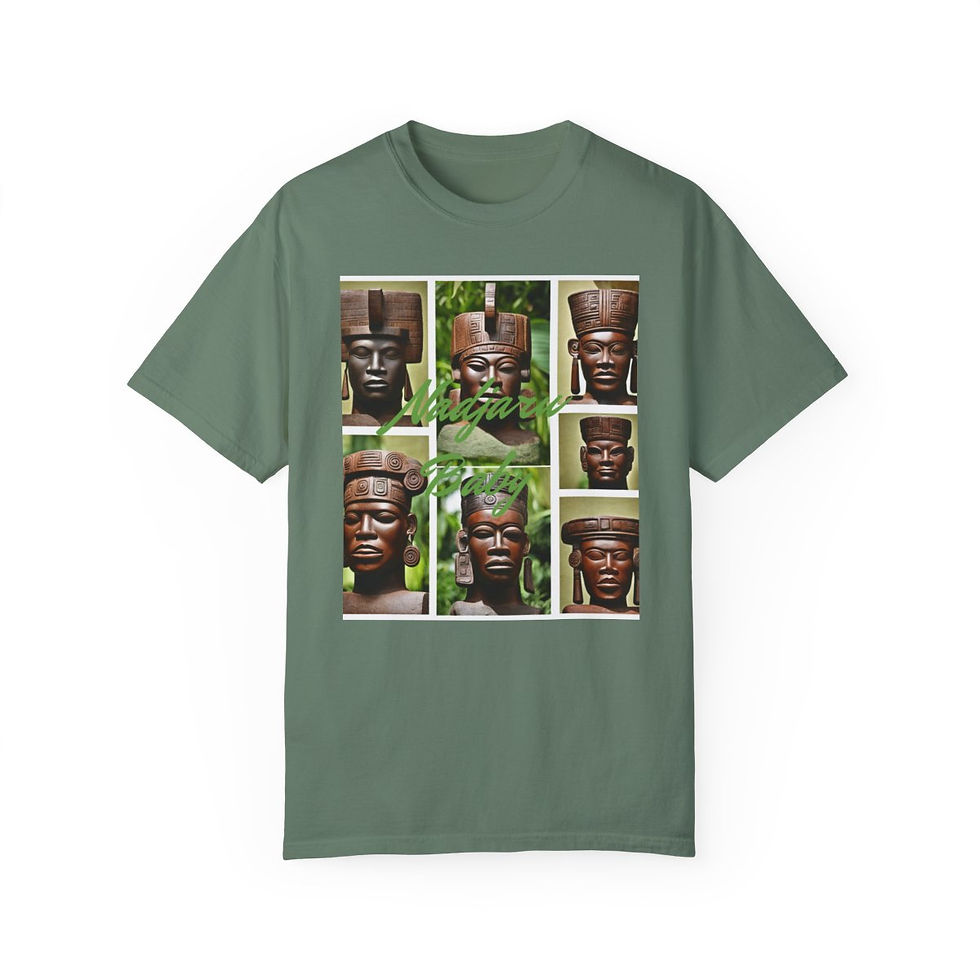 Thumbnail: SunRaze "Nadjaru Baby"Unisex Garment-Dyed T-shirt