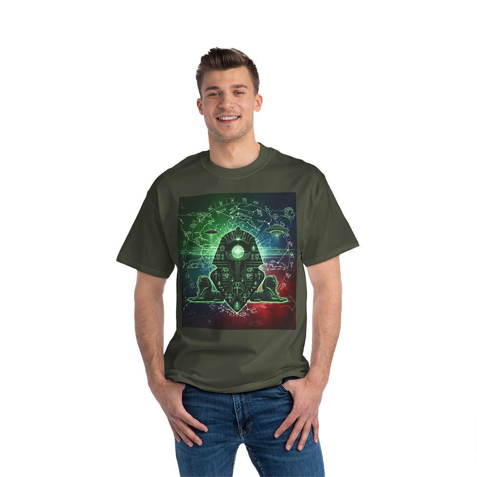 Thumbnail: Cosmic Mystery Graphic Tee, Alien T-Shirt, UFO Enthusiast Gift, Sci-Fi 