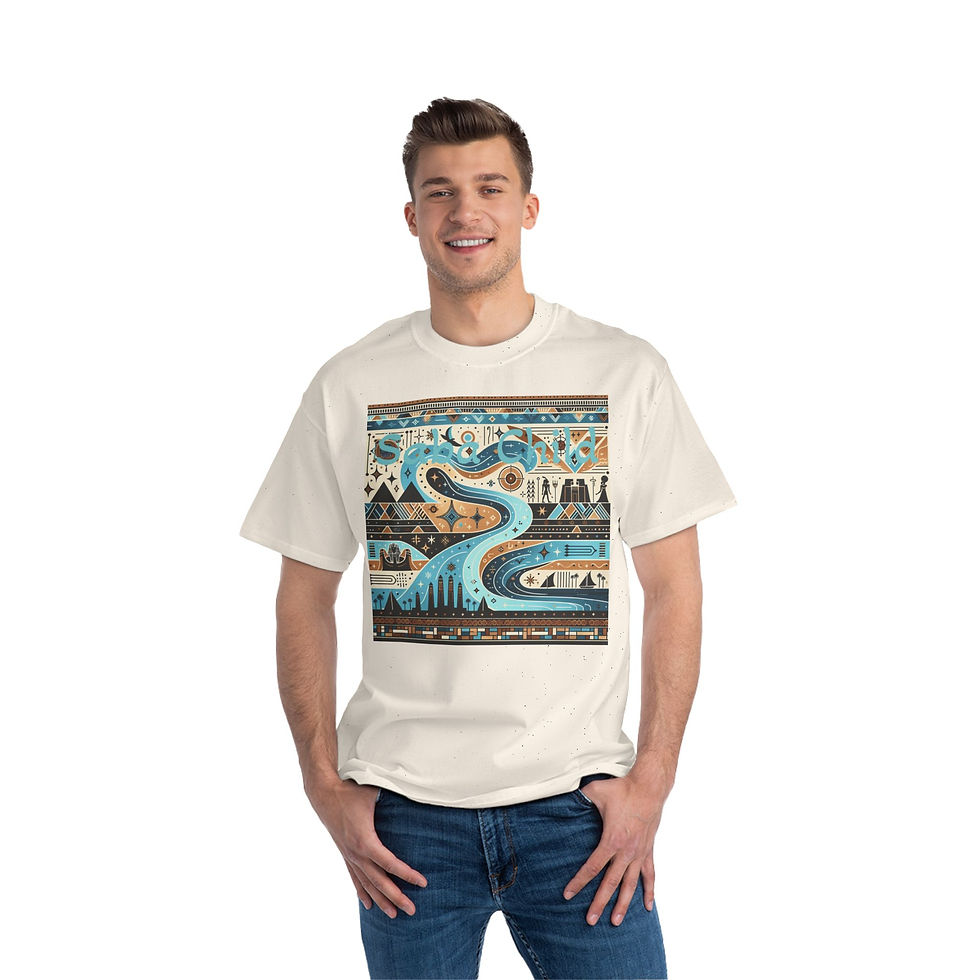 Thumbnail: SunRaze River Graphic T-Shirt | Short-Sleeve Casual Wear