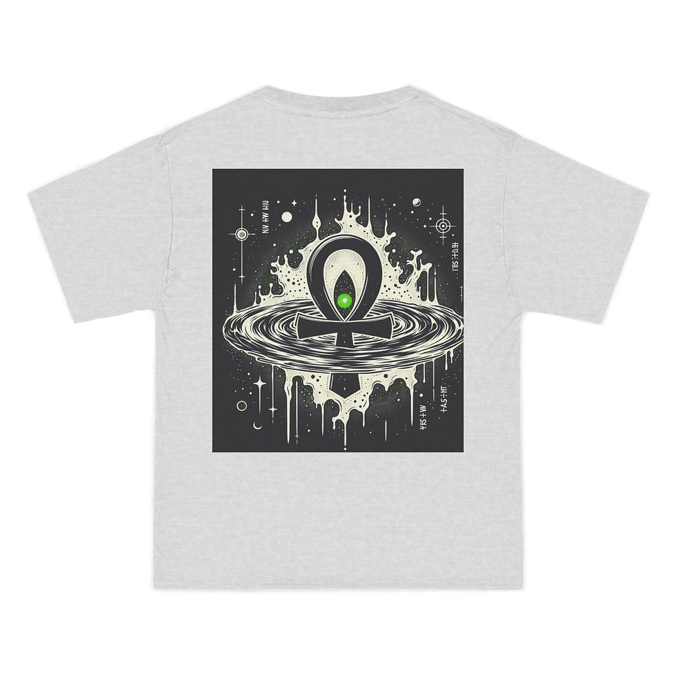 الصورة المصغرة: Cosmic Vibes Short-Sleeve T-Shirt | Retro Space Art Design
