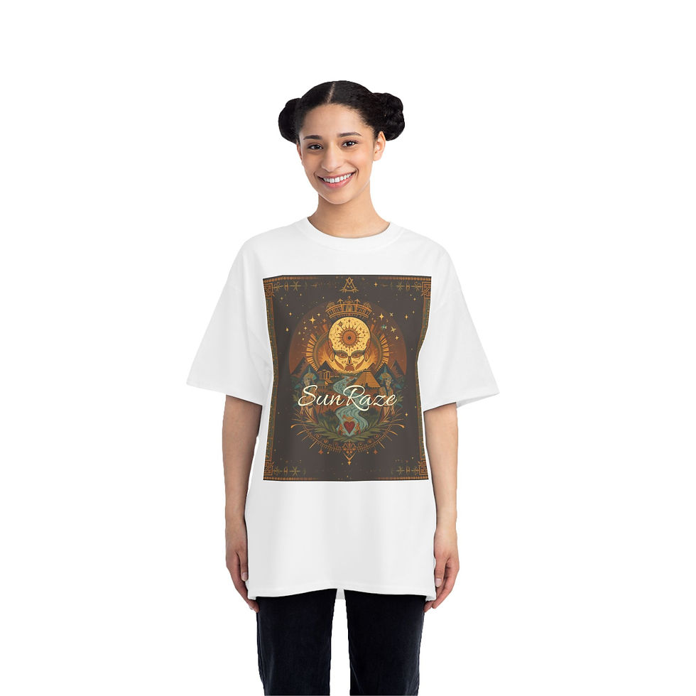 Thumbnail: Sun Raze Inspirational T-Shirt - Short-Sleeve Tee with Motivational Quotes