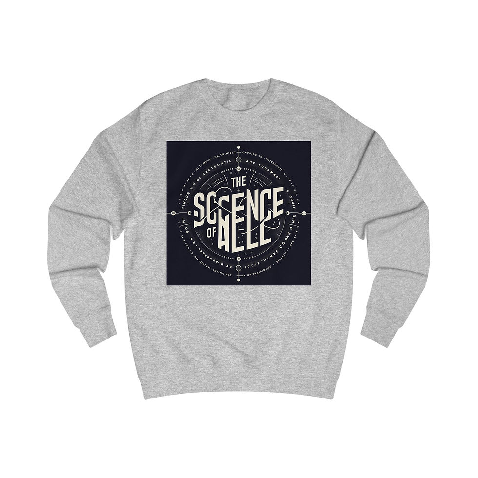 Thumbnail: Science of All Sweatshirt — Vintage Astronomy Graphic Crewneck