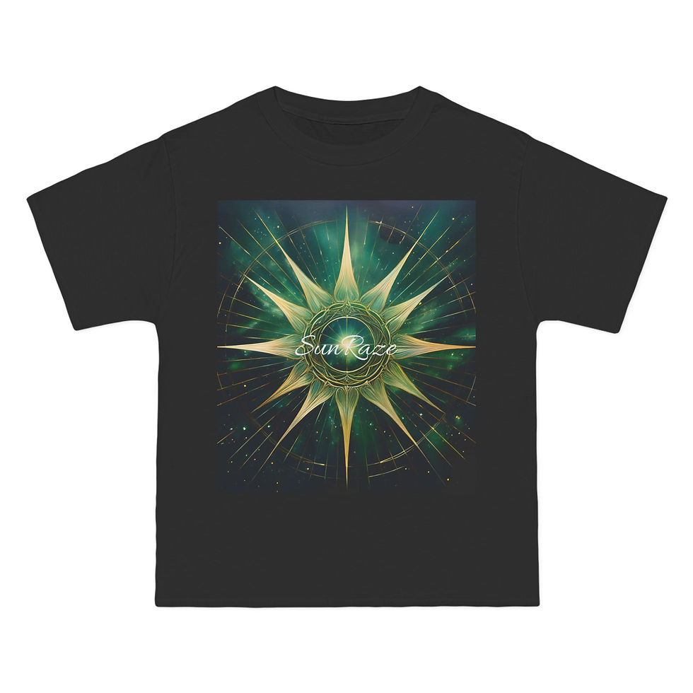 Thumbnail: SunRaze Artistic T-Shirt for Spiritual Seekers