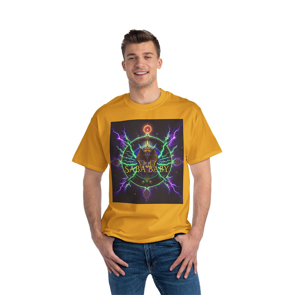 縮圖：Saba Baby Spiritual Graphic Tee - Short-Sleeve T-Shirt for Positive Vibes