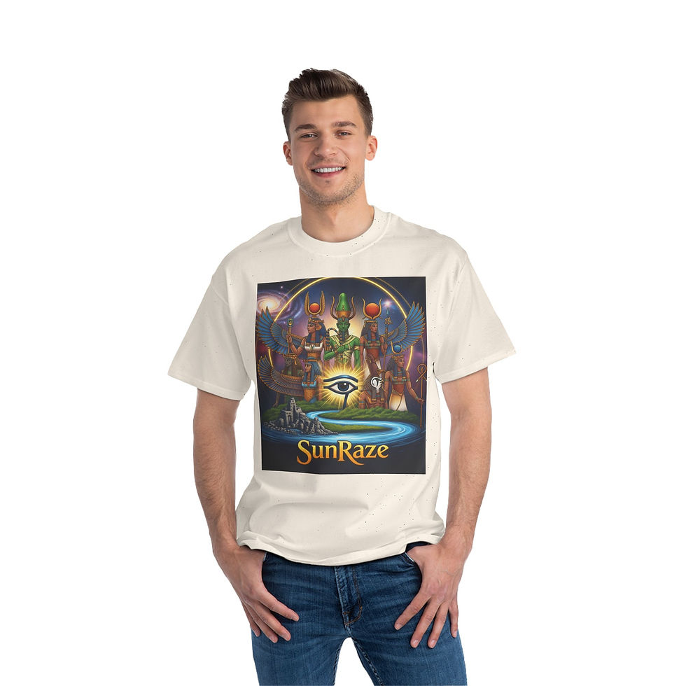 Thumbnail: Vibrant Graphic T-Shirt for Festivals & Everyday Wear, SunRaze Tee